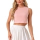 thumbnail image 1 of INSPIRE CHIC Blusa sin mangas de mujer para el regreso a clases, estilo vintage de verano, tops de cuadros, L Rosa, 1 of 5