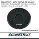 thumbnail image 2 of Cable Seal Scanstrut DS-LP-21B-BLK de aluminio negro de perfil bajo, 2 of 6