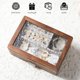 thumbnail image 4 of Caja de Joyas EURIELK 26x18x11 cm de Nogal, 2 Niveles, 4 of 6