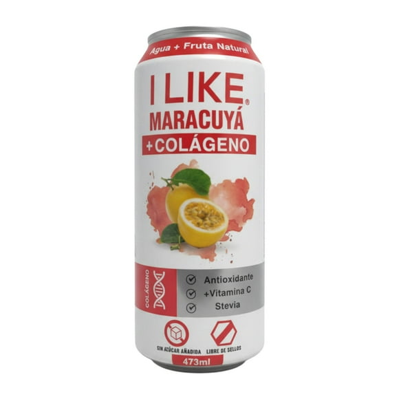 Pack X6 Jugo Natural + Colageno Maracuya 473ml