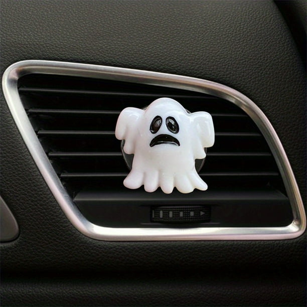15 Types, Car Aromatherapy, Halloween Pumpkin, Skull, Ghost, Spider, Castle, Bat, Owl, Vampire, Hat, Car Interior Decoration, Party Dressing