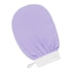 thumbnail image 4 of Guante De Baño Guantes De Fregado Exfoliante Corporal Doble Cara Pierna Suave Cuerpo Cuello Púrpura, 4 of 5