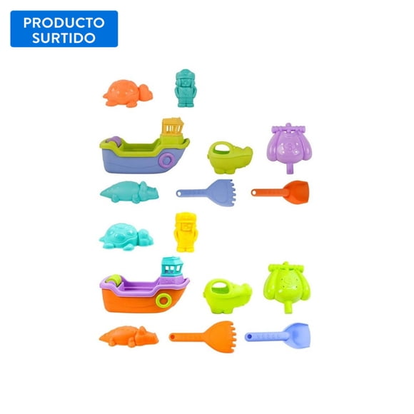 Set de Playa infantil 8 piezas, producto surtido