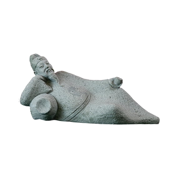 Resina Acuario Antiguo Chino Poesía Personajes Estatuilla Adorno Durable
