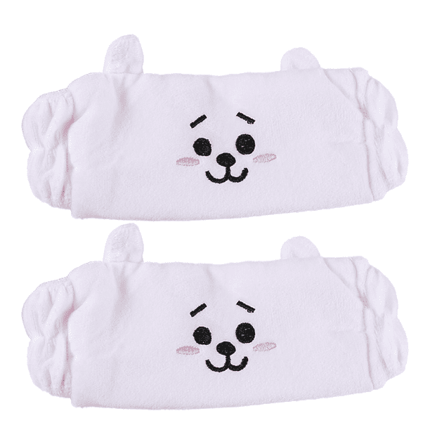 Diadema con diseño de dibujos animados del grupo Bangtan Boys para mujeres y niñas