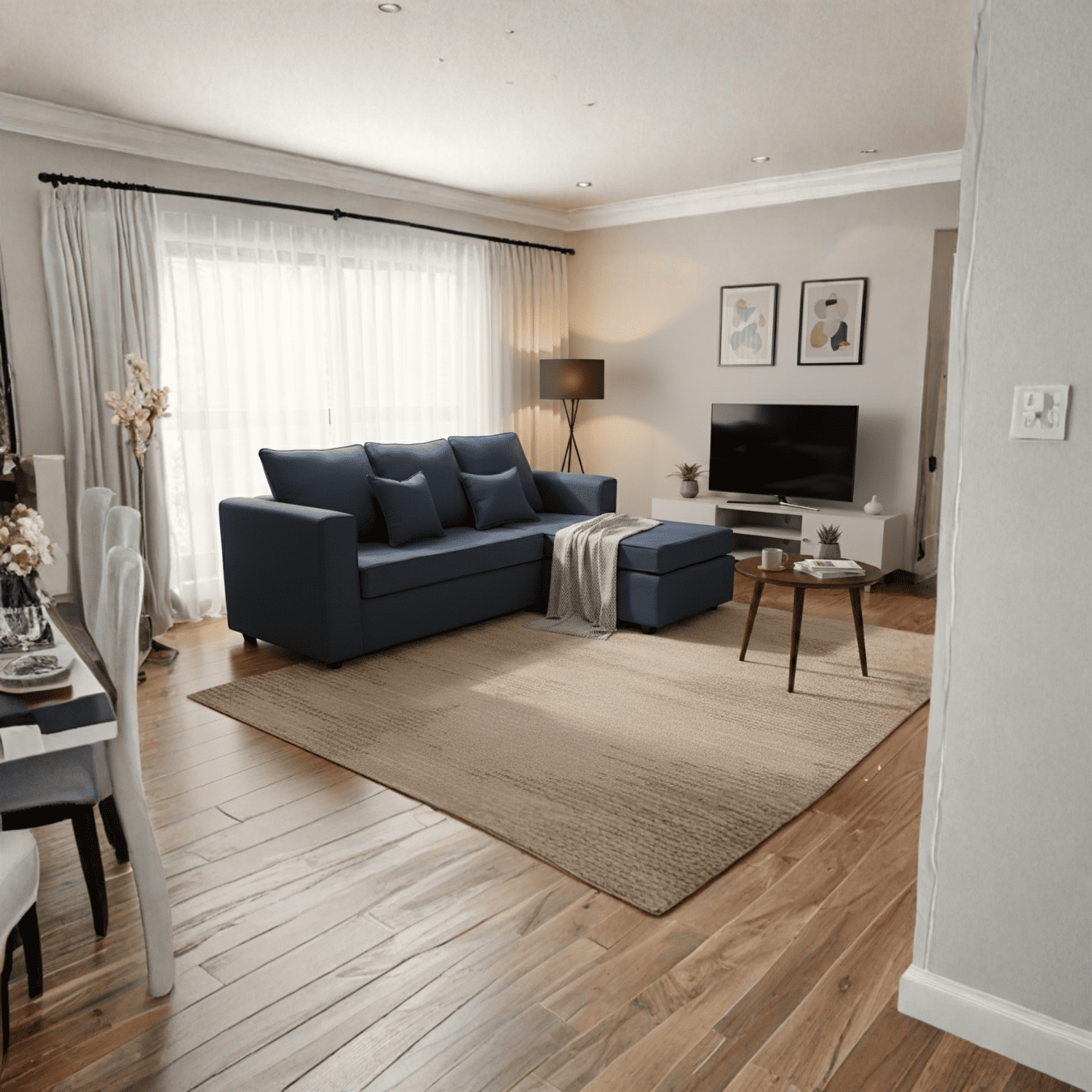 Construmuebles - Seccional 3.1 Aurelia Tela Azul