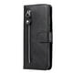 thumbnail image 3 of Funda con Cremallera para Google Pixel 8A, Carcasa Cartera de Cuero PU con Soporte y Tarjetero, 3 of 6