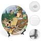 thumbnail image 4 of El show de Oso Yogi Plato decorativo de porcelana fina (bone china), plato decorativo de cerámica para hogar, oficina, soporte de pared, platos decorativos para dormitorio - 6 pulgadas (15 cm), 4 of 6