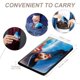 thumbnail image 4 of Underdog Porta Pasaporte y Cartera de Viaje Premium de Cuero PU, Funda de Pasaporte Bloqueo RFID con Ranuras para Tarjetas de Crédito, Estuche para Libro de Pasaporte para Familia 10cm × 15cm, 4 of 6