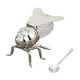 thumbnail image 3 of Tarro De Miel Con Forma De Abeja Con Cuchara, Recipiente Para Condimentos Para Almacenar En Casa, Jarabe De Miel, Cola De Plata, 3 of 5