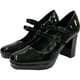 thumbnail image 4 of Zapato Mary Jane Mujer Negro Taco Medio Detogni, 4 of 5