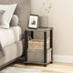 thumbnail image 1 of Mesa de Noche Furinno Simplistic de 2 Niveles en Roble Francés, 1 of 6
