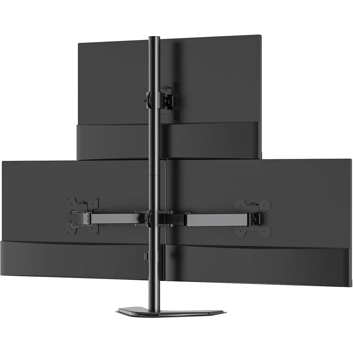 Soporte Triple Monitor Wali Mf003s 27 10kg Vesa 75x75 100x100