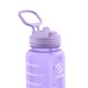 thumbnail image 2 of Botella de agua motivacional Takeya con tapa de popote, 950 ml, morada, 2 of 7