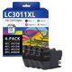 thumbnail image 1 of Cartuchos de tinta LOVPAIN LC3011XL pack de 4 (Negro/Cian/Magenta/Amarillo), 1 of 8
