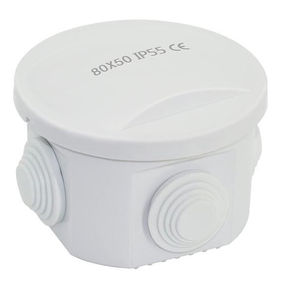 Caja de conexiones LeMotech de plástico ABS IP55 resistente al agua