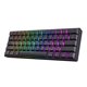 thumbnail image 1 of Teclado mecánico HK GAMING GK61 60% RGB distribución US, 1 of 9