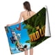 thumbnail image 4 of Vida Salvaje Toalla de playa de secado rápido con diseño temático, regalo para mujeres y niñas, ideal para cumpleaños, fans, amantes de la música, uso en la playa o al aire libre, 78 × 160 cm, 4 of 6