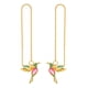 thumbnail image 1 of Pendientes Colgantes Largos Colgante De Pájaro único Para Mujeres Y Niñas Festival De Cumpleaños Estilo B, 1 of 5