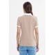 thumbnail image 3 of Polera Mujer Media Pata Botón Beige, 3 of 4