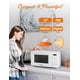 thumbnail image 4 of Microondas Comercial CHEF CHM7MW 0.7 Pies Cúbicos 700W Blanco, 4 of 7