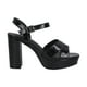 thumbnail image 1 of Sandalia Mujer Negro Taco Alto Jules Police, 1 of 5