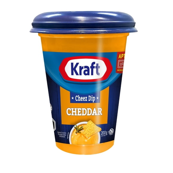 Queso Fundido Untable Sabor Cheddar, 200 g