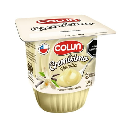 Postre Cremisimo Sabor Vainilla Pote 100 G Colun