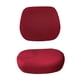 thumbnail image 3 of Funda De Asiento De Silla Giratoria Separada Funda Extraíble Para Silla De Computadora Rojo Vino, 3 of 5
