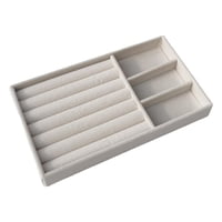 Ioensy - Bandeja Multiusos Para Joyería, Contenedor Organizador Para Cadenas, Gemelos, Anillos, Estilo A