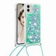 thumbnail image 1 of Funda FOXDOCK para iPhone 11 con Cuerda Ajustable, Brillo Líquido, Protección Antigolpes y Lente – Ideal para Regalo, 1 of 6