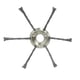 thumbnail image 4 of Cabezal De Corte De Alambre, Cabezal De Repuesto Para Comedero De Malas Hierbas Para Cortacésped, Desbrozadora, 6 Cuchillas De 7 Pulgadas, 4 of 5