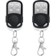 thumbnail image 1 of Control remoto universal para puerta de garaje, 2 unidades, copia de control remoto para puerta de garaje de coche con 4 botones y frecuencia fija de 433,92 MHz., 1 of 5