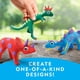 thumbnail image 3 of Kit de artesanía con dinosaurios de arcilla de National Geographic con 5 piezas de arcilla, 3 of 6