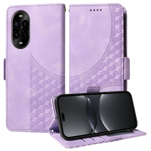 Carcasa FOXDOCK Huawei Nova 13 Pro de cuero PU, diseño acolchado clásico, protección contra caídas y rayones