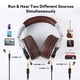 thumbnail image 3 of Auriculares supraaurales OneOdio Studio con cable y micrófono (plateados), 3 of 8