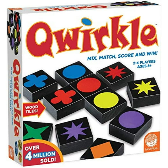Juego de mesa Qwirkle MindWare para 2-4 jugadores