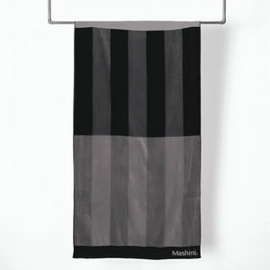 Toalla De Playa Jacquard 100X180Cm. / Grises – Mashini