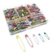 thumbnail image 2 of 350x Pins De Seguridad Coloridos De Metal Broches Decorativos Para Ropa De Costura, 2 of 4