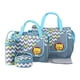 thumbnail image 2 of Juego De Bolsa De Pañales Con Bolsillos Con Bolsa De Botella Con Bolsa De Almuerzo Mochila De Hombro Gris, 2 of 5