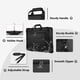 thumbnail image 4 of Bolsa de ropa MATEIN para viajes impermeable, grande, negra, 4 of 9