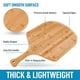 thumbnail image 2 of Pala Para Pizza Zulay Kitchen Grande Bamboo Natural, 2 of 3