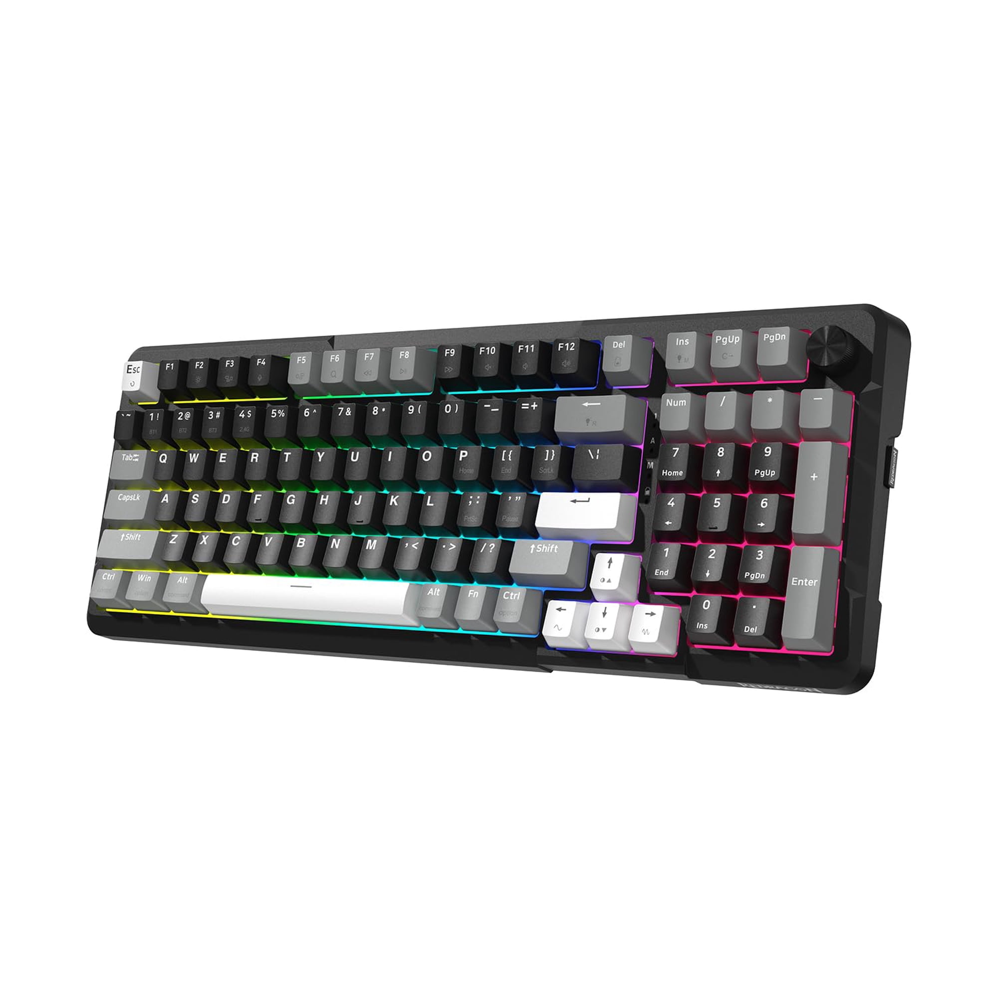 Teclado Mecánico Inalámbrico Para Juegos Redragon K742 Black