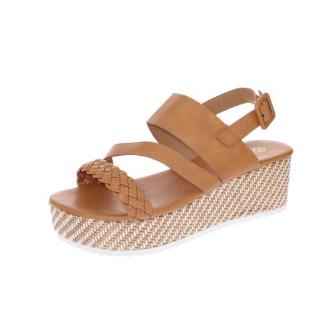 Sandalia Plataforma Café Vía Franca