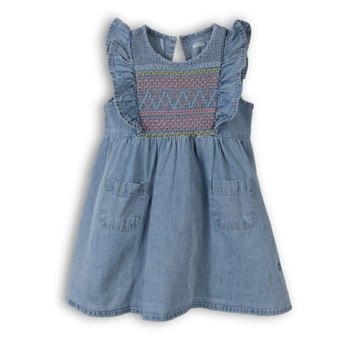 Vestido Bebé Niña Denim Pillin