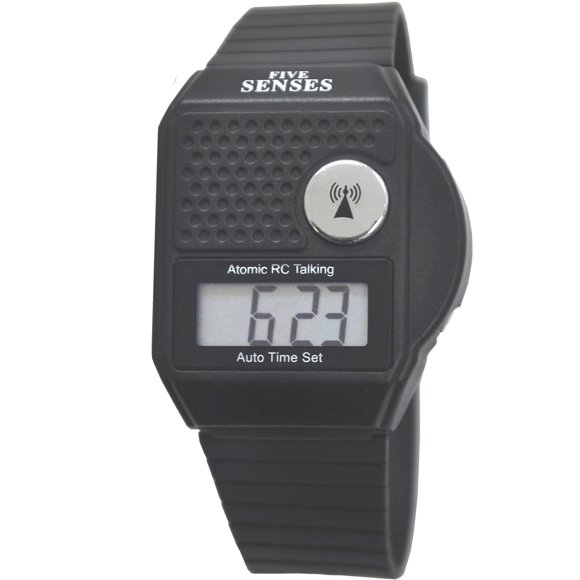 Reloj Atómico Parlante FIVE SENSES Fácil de Usar y con Volumen Alto 1026-2