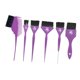 thumbnail image 5 of 6 Piezas Cepillo Para Teñir El Cabello Peine Herramientas Para Teñir El Cabello Peine Para Aplicar El Color Del Cabello Violeta, 5 of 5