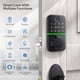 thumbnail image 3 of Aplicación Bluetooth con huella digital Deadbolt KUCACCI para cerradura de puerta inteligente, 3 of 6
