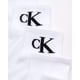 thumbnail image 4 of Pack de 6 calcetines Calvin Klein High Quarter, acolchados, para hombre, blancos, 4 of 6