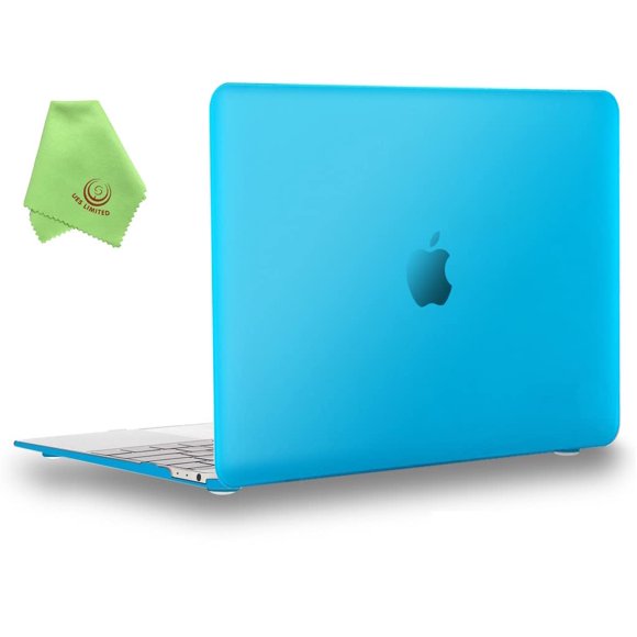 Funda UESWILL Aqua Blue para MacBook 12" (Modelos 2015‑2017)